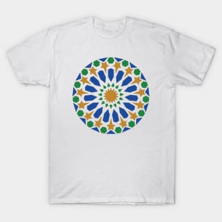 Moroccan Zellige Mosaic Art T-Shirt